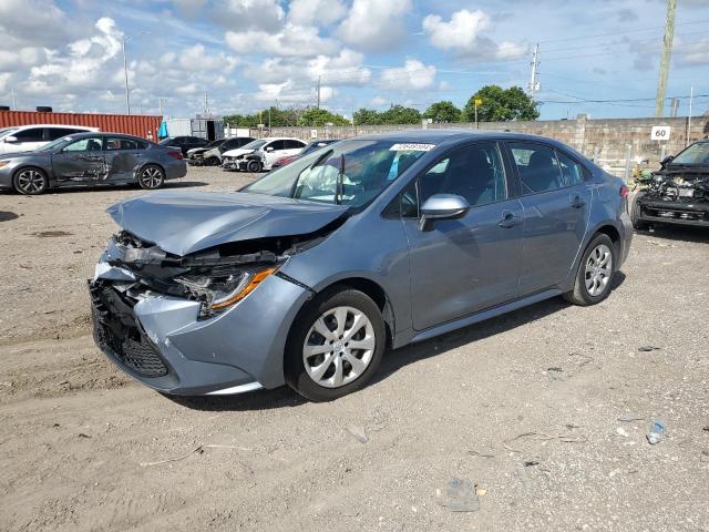 TOYOTA COROLLA LE 2021 with VIN 5YFEPMAE9MP148890 - Photo from auction