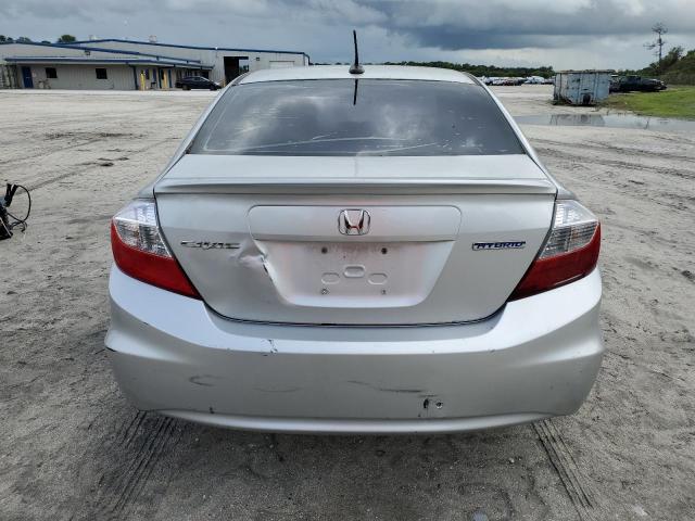 Photo 6 from auction – 2012 HONDA CIVIC HYBR with VIN JHMFB4F31CS001596