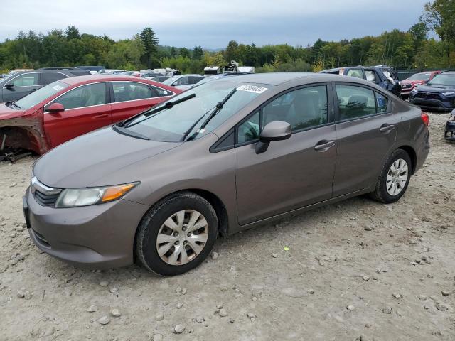HONDA CIVIC LX 2012 with VIN 2HGFB2F56CH610327 - Photo from auction