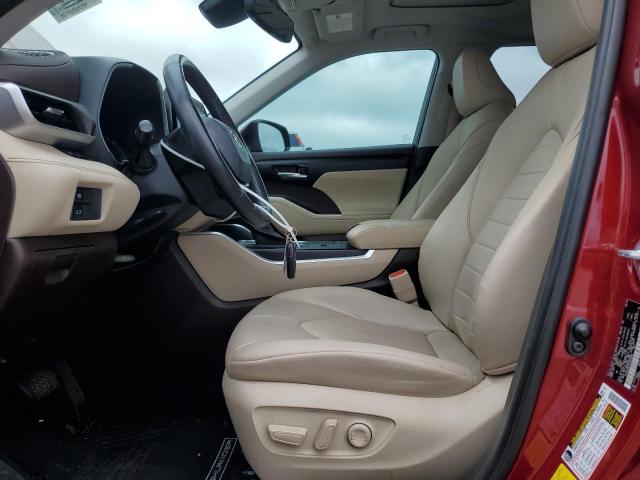 Photo 7 from auction – 2021 TOYOTA HIGHLANDER with VIN 5TDGZRAH1MS033489