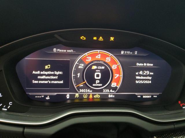 Photo 9 from auction – 2021 AUDI SQ5 with VIN WA1B4AFY2L2013612