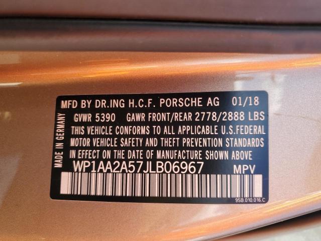 Photo 14 from auction – 2018 PORSCHE MACAN with VIN WP1AA2A57JLB06967