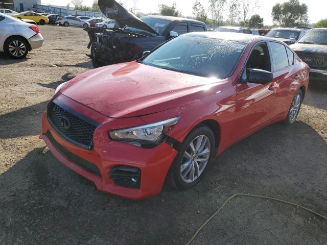 INFINITI Q50 PREMIU 2017 with VIN JN1EV7AR0HM838470 - Photo from auction