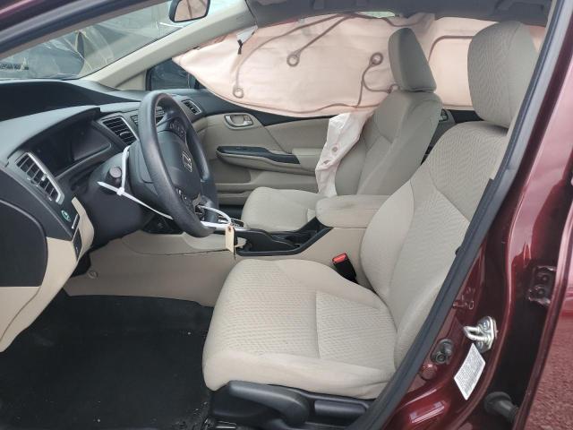Photo 7 from auction – 2014 HONDA CIVIC LX with VIN 19XFB2F54EE028143