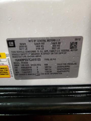 Photo 14 from auction – 2012 GMC ACADIA SLE with VIN 1GKKRPED7CJ416133