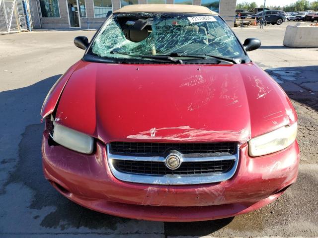 Photo 5 from auction – 1998 CHRYSLER SEBRING JX with VIN 3C3EL55H3WT254763