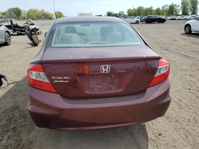 Photo 6 from auction – 2012 HONDA CIVIC LX with VIN 2HGFB2F49CH016368