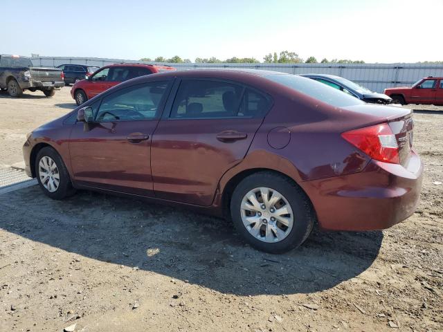 Photo 2 from auction – 2012 HONDA CIVIC LX with VIN 19XFB2F55CE323166