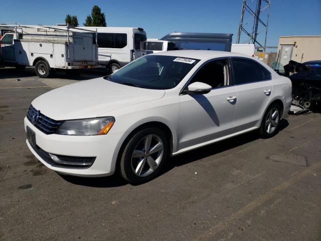 VOLKSWAGEN PASSAT SE 2012 with VIN 1VWBP7A38CC040302 - Photo from auction