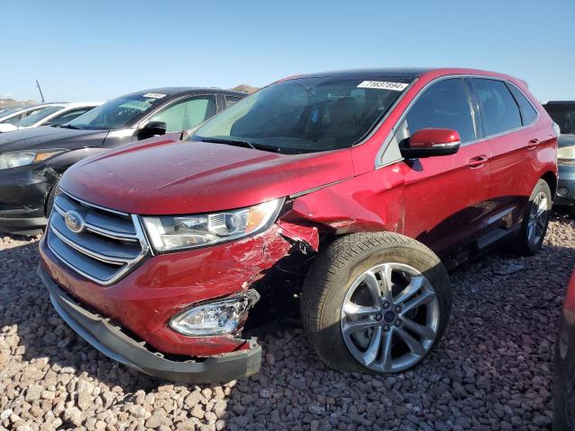 FORD EDGE SEL 2016 with VIN 2FMPK3J95GBC07463 - Photo from auction