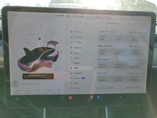 Photo 9 from auction – 2019 TESLA MODEL 3 with VIN 5YJ3E1EAXKF297093