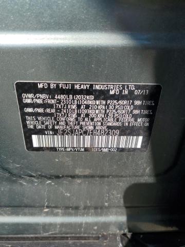 Photo 14 from auction – 2014 SUBARU FORESTER 2 with VIN JF2SJAPC7EH482309