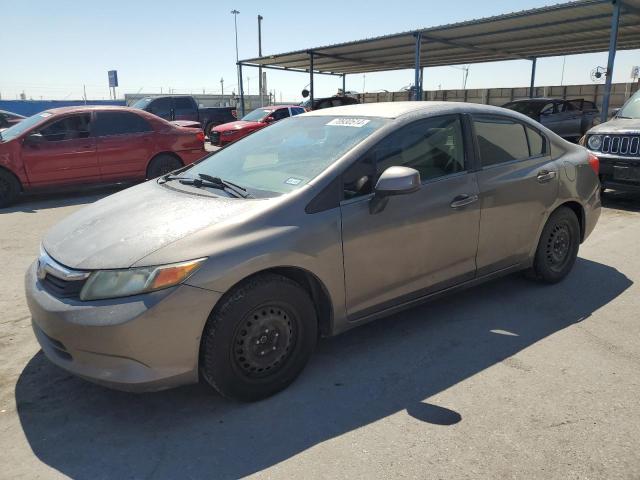 HONDA CIVIC LX 2012 with VIN 2HGFB2F59CH593457 - Photo from auction