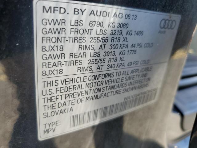 Photo 14 from auction – 2014 AUDI Q7 PREMIUM with VIN WA1CGAFE6ED002833