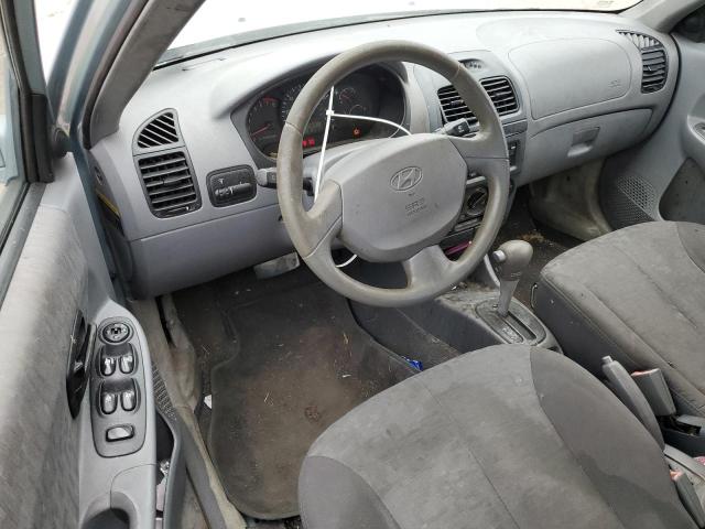 Photo 8 from auction – 2004 HYUNDAI ACCENT GL with VIN KMHCG45C64U560019