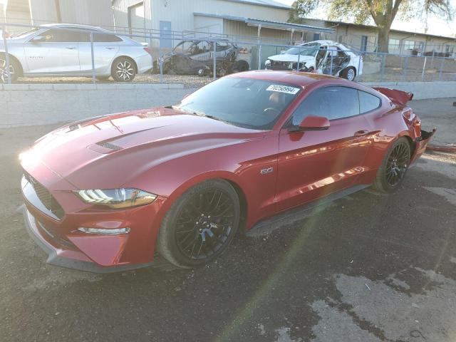 FORD MUSTANG GT 2022 with VIN 1FA6P8CF0N5111653 - Photo from auction