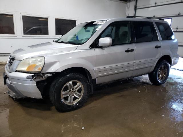 HONDA PILOT EX 2005 with VIN 5FNYF18455B002186 - Photo from auction