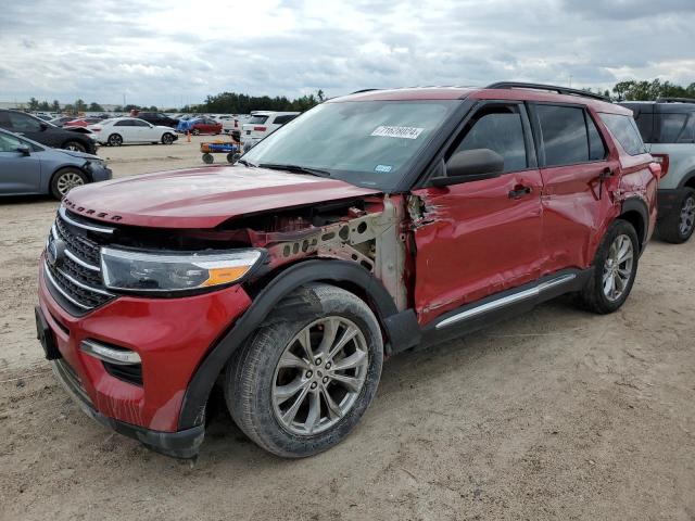 FORD EXPLORER X 2021 with VIN 1FMSK7DH1MGB20569 - Photo from auction