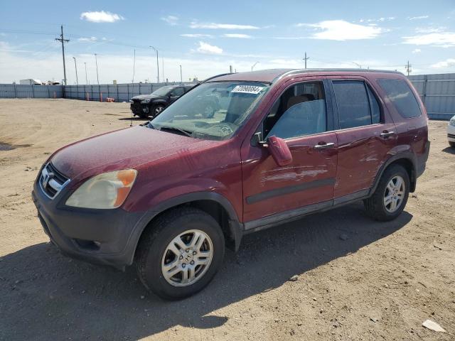 HONDA CR-V EX 2004 with VIN SHSRD78874U221996 - Photo from auction