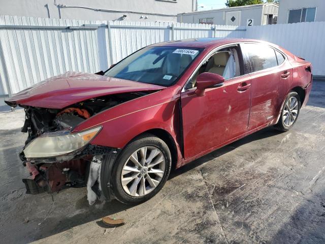 LEXUS ES 300H 2013 with VIN JTHBW1GGXD2020457 - Photo from auction