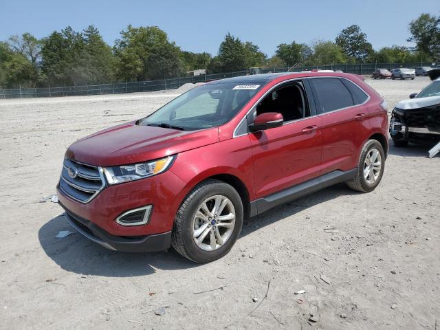 FORD EDGE SEL 2017 with VIN 2FMPK3J82HBC34841 - Photo from auction