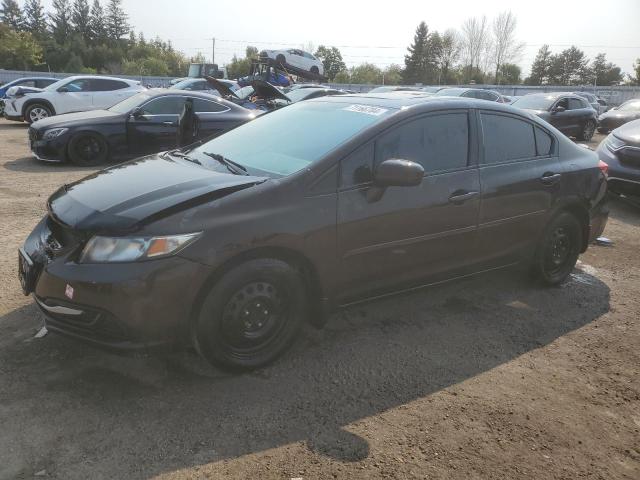 HONDA CIVIC LX 2014 with VIN 2HGFB2F58EH005566 - Photo from auction