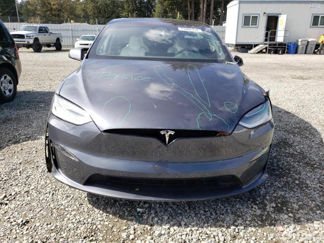 Photo 5 from auction – 2022 TESLA MODEL X with VIN 7SAXCBE67NF359257
