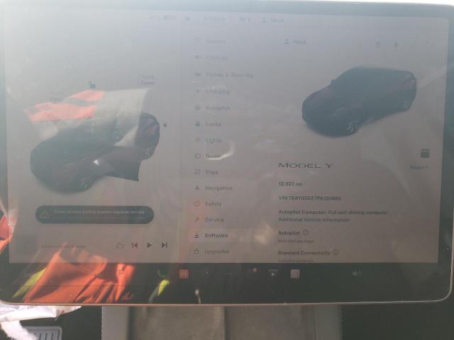 Photo 9 from auction – 2023 TESLA MODEL Y with VIN 7SAYGDEE7PA120688
