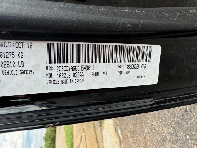 Photo 10 from auction – 2013 DODGE CHALLENGER with VIN 2C3CDYAG6DH549011