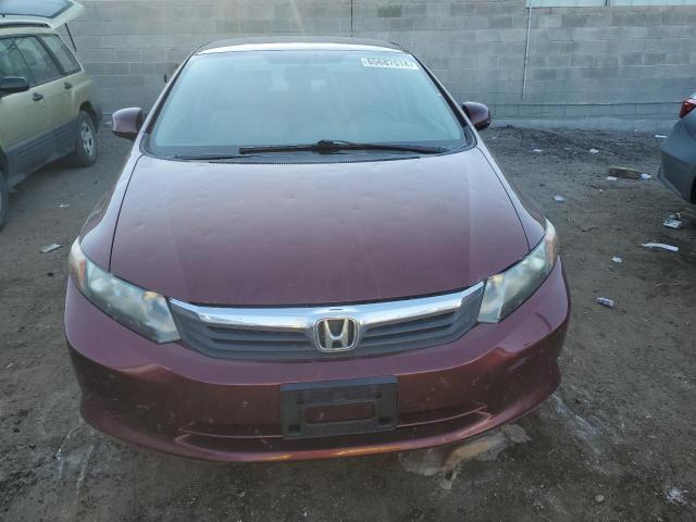 Photo 5 from auction – 2012 HONDA CIVIC LX with VIN 19XFB2F52CE377086