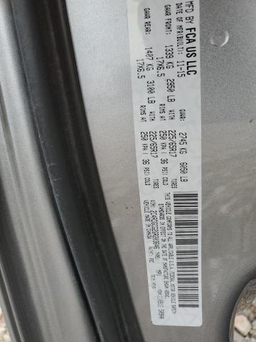 Photo 14 from auction – 2016 DODGE GRAND CARA with VIN 2C4RDGCG2GR203646