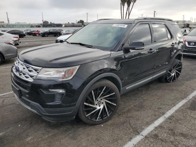 FORD EXPLORER X 2018 with VIN 1FM5K7D89JGC72642 - Photo from auction