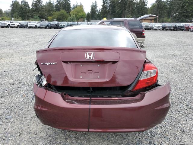 Photo 6 from auction – 2012 HONDA CIVIC LX with VIN 19XFB2F50CE365549