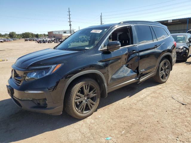 HONDA PILOT SE 2022 with VIN 5FNYF6H22NB097169 - Photo from auction