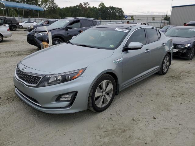 KIA OPTIMA HYB 2015 with VIN KNAGN4AD6F5085301 - Photo from auction