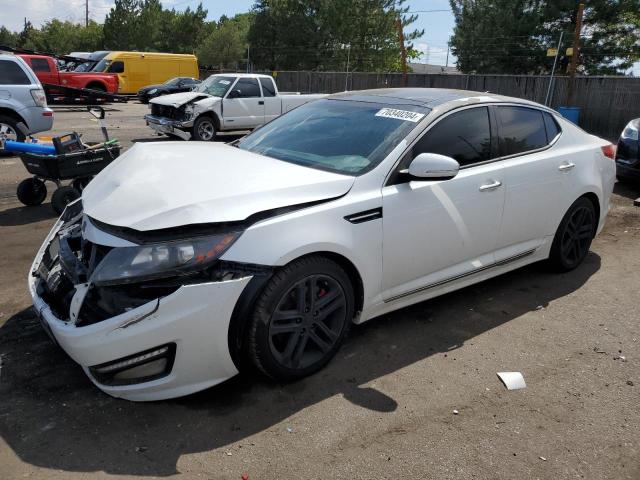 KIA OPTIMA SX 2013 with VIN 5XXGR4A65DG213013 - Photo from auction