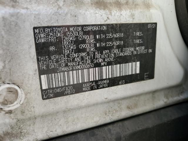 Photo 14 from auction – 2021 TOYOTA RAV4 PRIME with VIN JTMAB3FVXMD050650