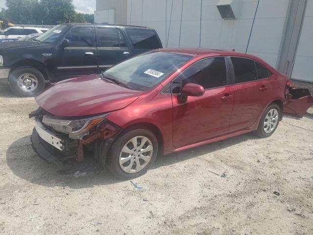 TOYOTA COROLLA LE 2022 with VIN 5YFEPMAE3NP369211 - Photo from auction