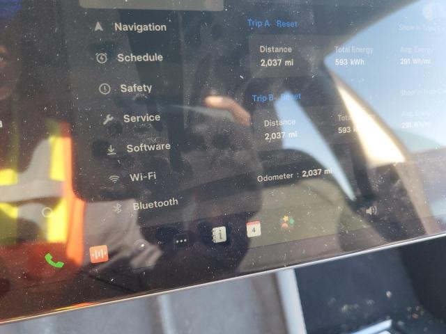 Photo 9 from auction – 2024 TESLA MODEL 3 with VIN 5YJ3E1EA2RF744087