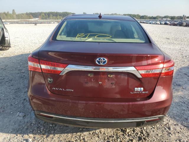 Photo 6 from auction – 2014 TOYOTA AVALON HYB with VIN 4T1BD1EB8EU033899