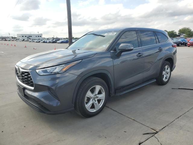 TOYOTA HIGHLANDER 2020 with VIN 5TDCZRAH9LS007008 - Photo from auction