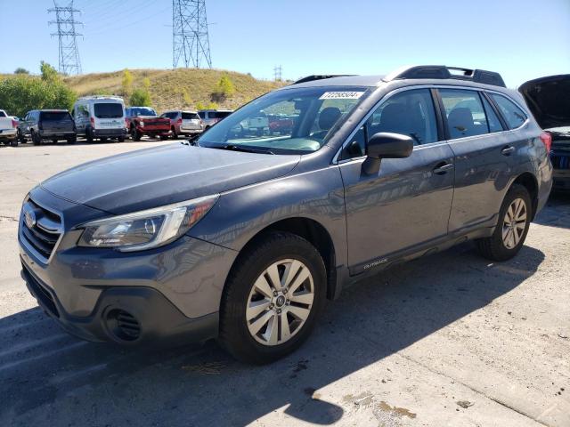 SUBARU OUTBACK 2. 2018 with VIN 4S4BSAAC4J3257918 - Photo from auction