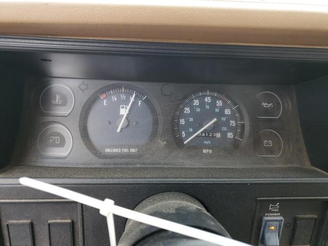 Photo 9 from auction – 1987 JEEP CHEROKEE with VIN 1JCMT7813HT184423