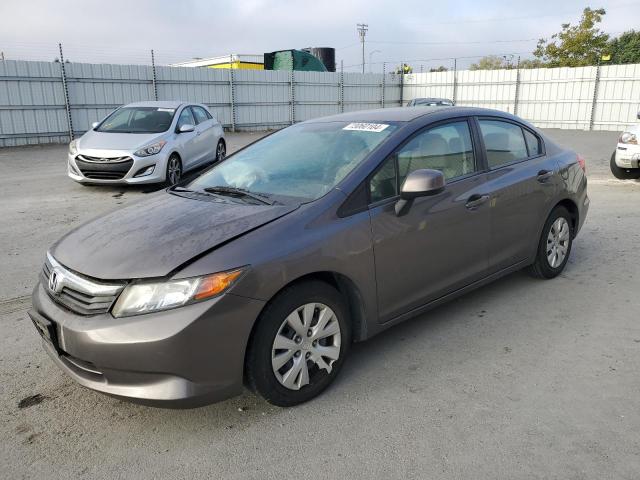 HONDA CIVIC LX 2012 with VIN 19XFB2F53CE362211 - Photo from auction