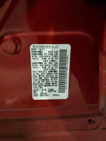 Photo 14 from auction – 2017 NISSAN ROGUE S with VIN JN8AT2MVXHW279189