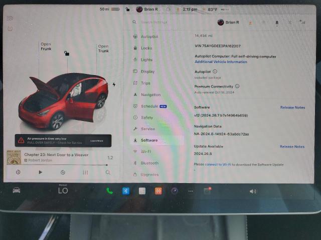 Photo 9 from auction – 2023 TESLA MODEL Y with VIN 7SAYGDEE3PA162307