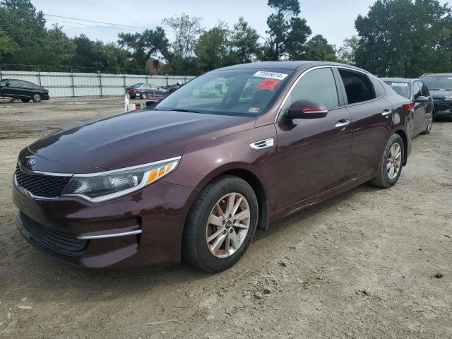 KIA OPTIMA LX 2018 with VIN 5XXGT4L38JG218237 - Photo from auction
