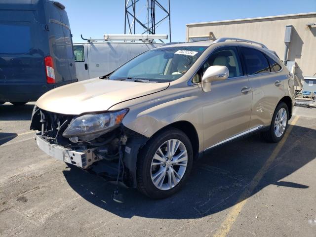 LEXUS RX 450H 2010 with VIN JTJBC1BA3A2019219 - Photo from auction
