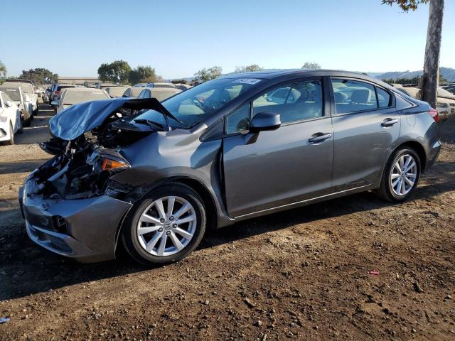 HONDA CIVIC EX 2012 with VIN 2HGFB2F8XCH304810 - Photo from auction