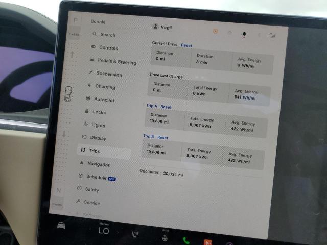 Photo 9 from auction – 2023 TESLA MODEL X with VIN 7SAXCBE62PF397448